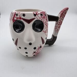 Friday the 13th Jason Voorhees 24oz Machete Handle Mug Silver Buffalo 2021
